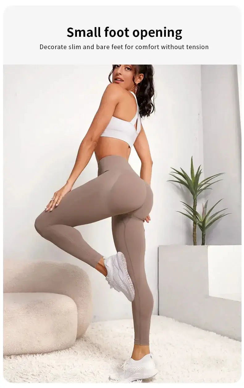 Push Up Leggings For Women High Waist Seamless Fitness Wear