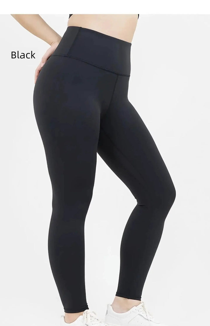 Plus Size High Waist Hip Lift Yoga Running Pants For Women