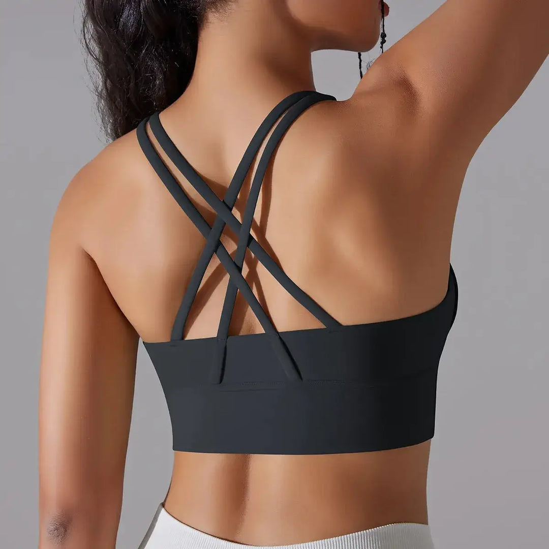 Womens High Stretch Yoga Bra Tank Top For Gym Use Daily