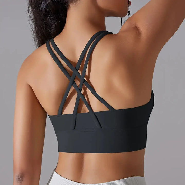 Womens High Stretch Yoga Bra Tank Top For Gym Use Daily