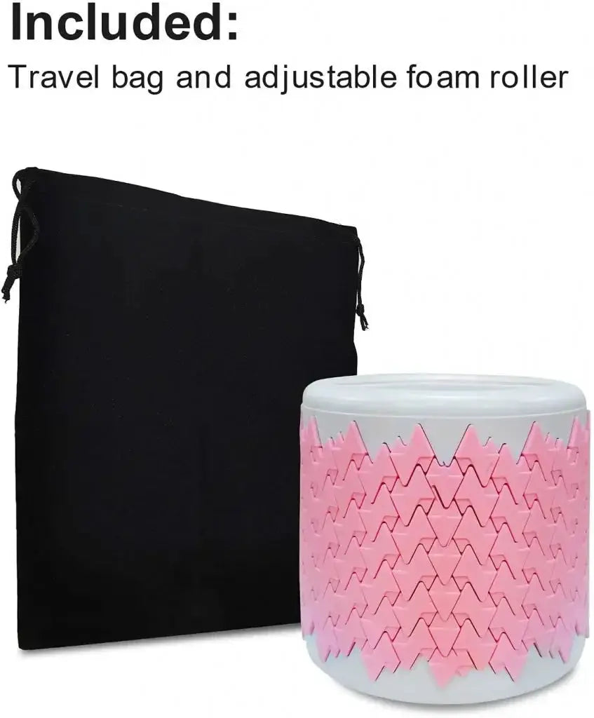 High-Quality Retractable Yoga Foam Roller for Muscle Therapy - OurLum.com