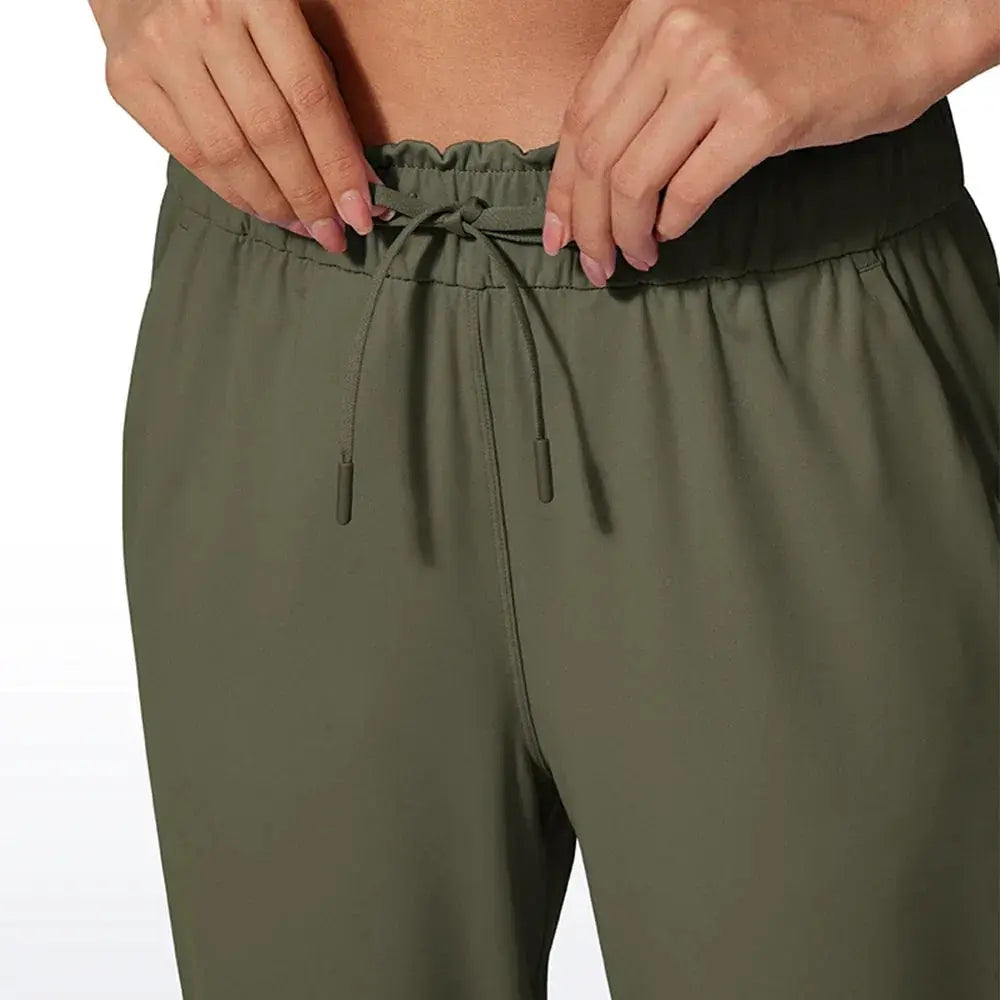 CRZ YOGA 4-Way Stretch Ankle Pants High Waisted Women