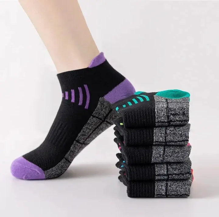 Unisex Organic Cotton Ankle Socks Breathable Sports Casual