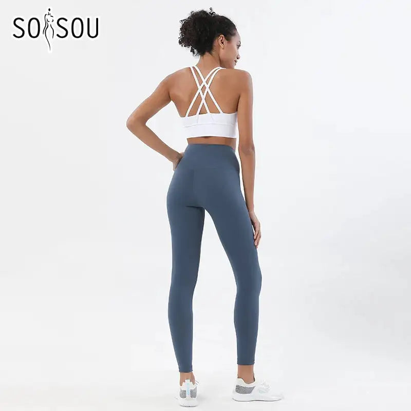 SOISOU Nylon Yoga Set Women&