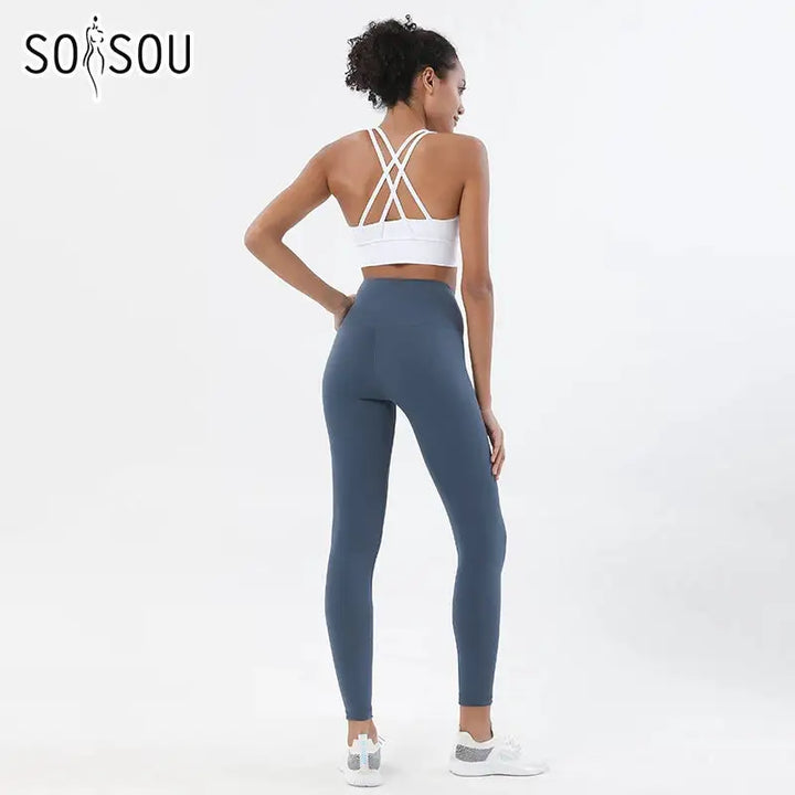 SOISOU Nylon Yoga Set Women&