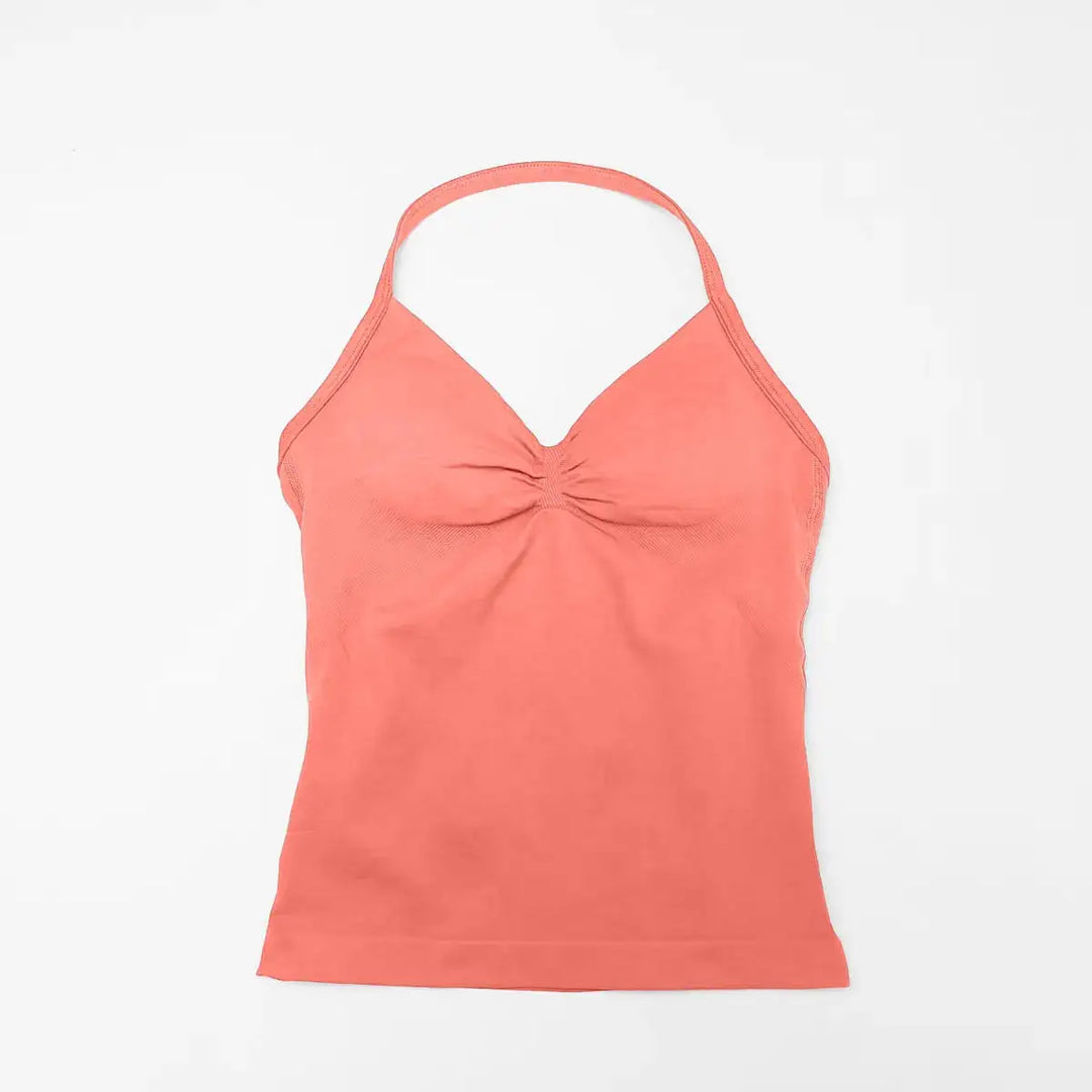 NCLAGEN Impact Longline Strappy Top Sports Yoga Vest Women&