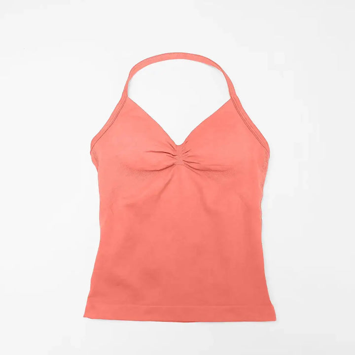 NCLAGEN Impact Longline Strappy Top Sports Yoga Vest Women&