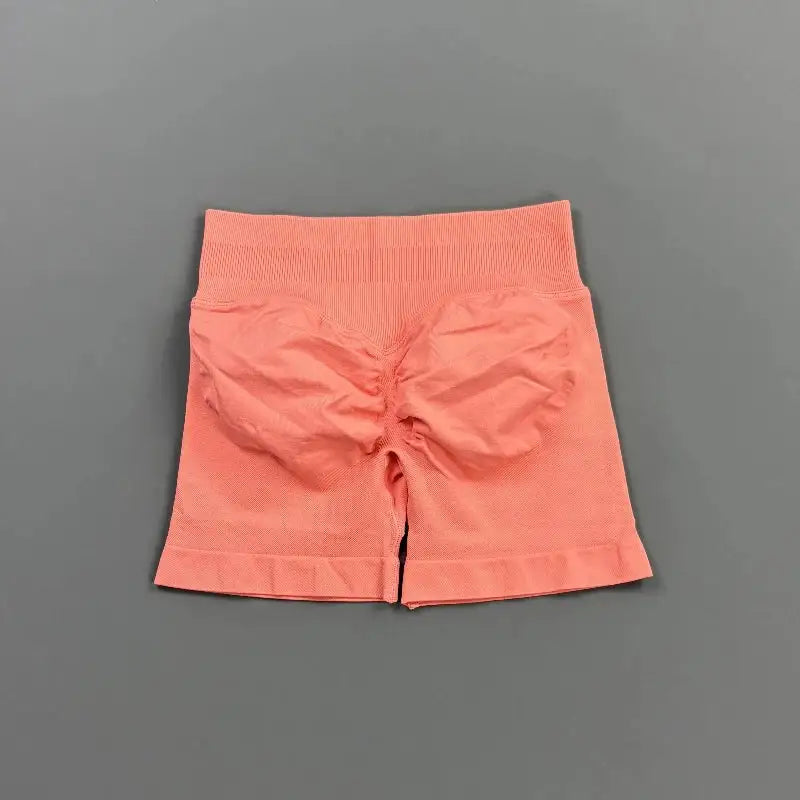 HISTELLO Impact Shorts 4.5" Women Fitness Sports Biker Shorts Low Waist Gym Short Workout Scrunch Butt Yoga Seamless Leggings