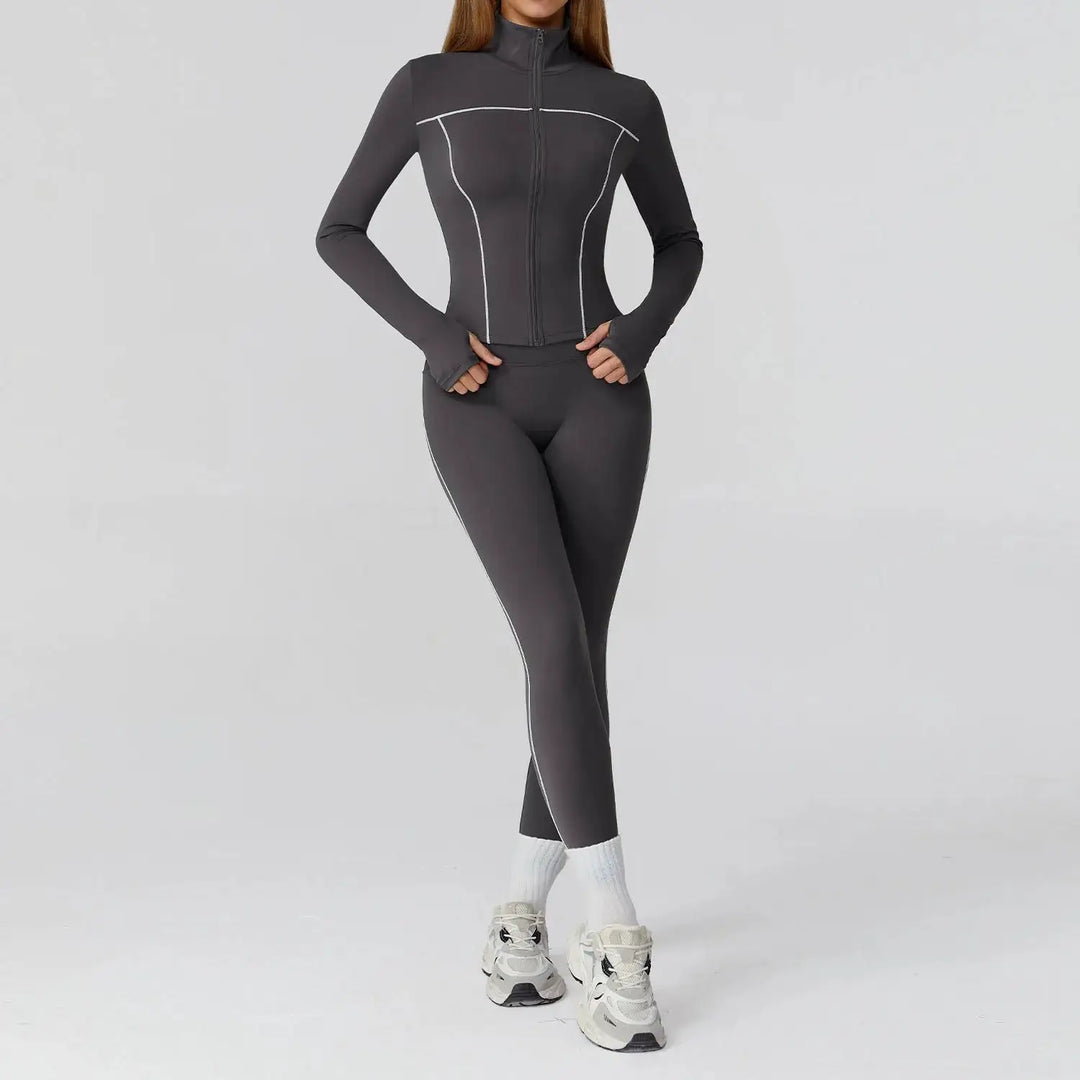 Yoga Set 2/3PCS Sports Outfits Women Clothes Fitness Tracksuit Gym Legging Workout Long Sleeved Female Bra Yoga Suit Sportswear