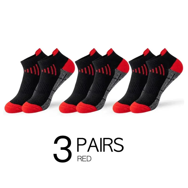 Unisex Organic Cotton Ankle Socks Breathable Sports Casual