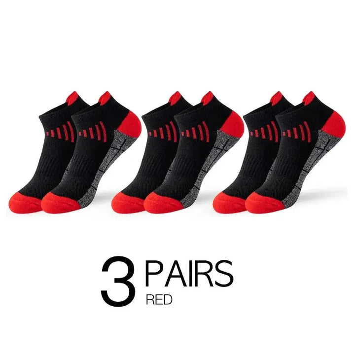 Unisex Organic Cotton Ankle Socks Breathable Sports Casual
