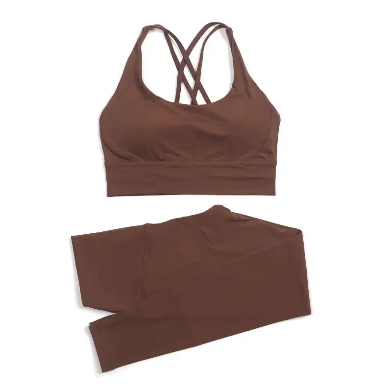 SOISOU Nylon Yoga Set Women&
