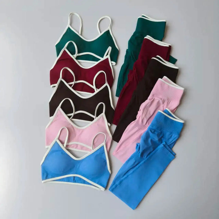 Seamless 2PCS Legging Sets Women&