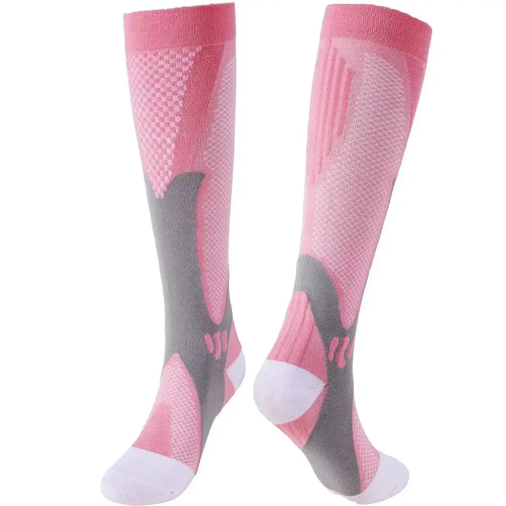 High Performance Unisex Compression Socks for Sports Relief
