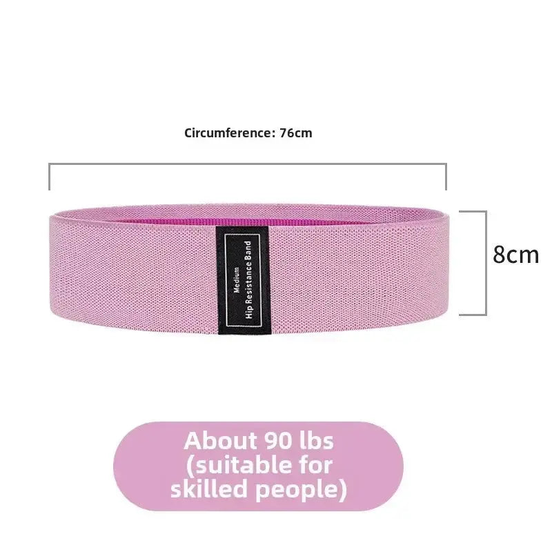 Versatile Elastic Resistance Bands for Women Hips and Squats