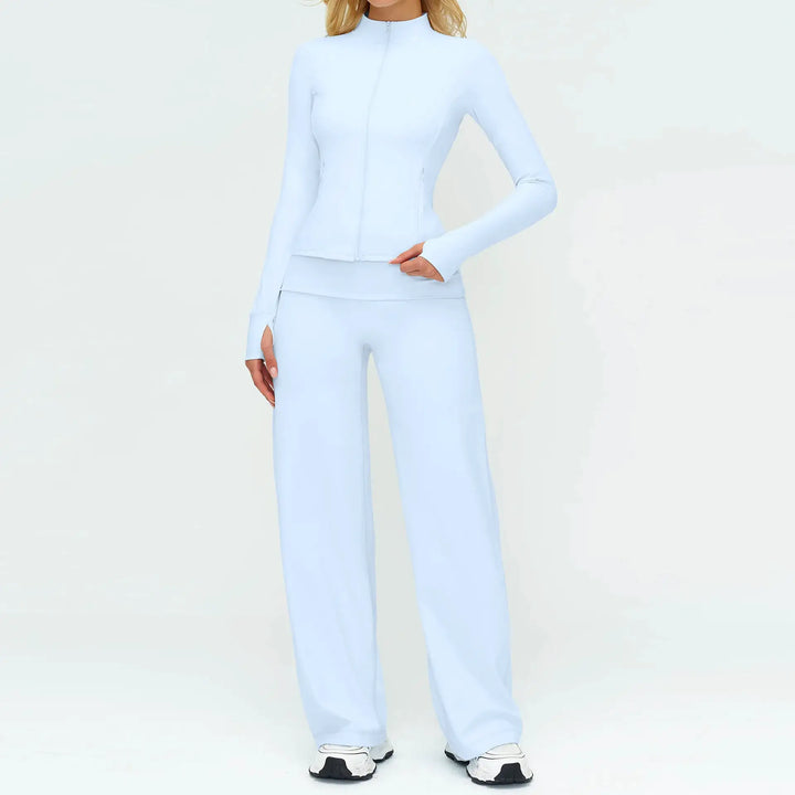 2/3PCS Yoga Set Women Tracksuit Workout Sportswear Gym Clothing Fitness Long Sleeve High Waist Leggings Sports Suit Yoga Outfits