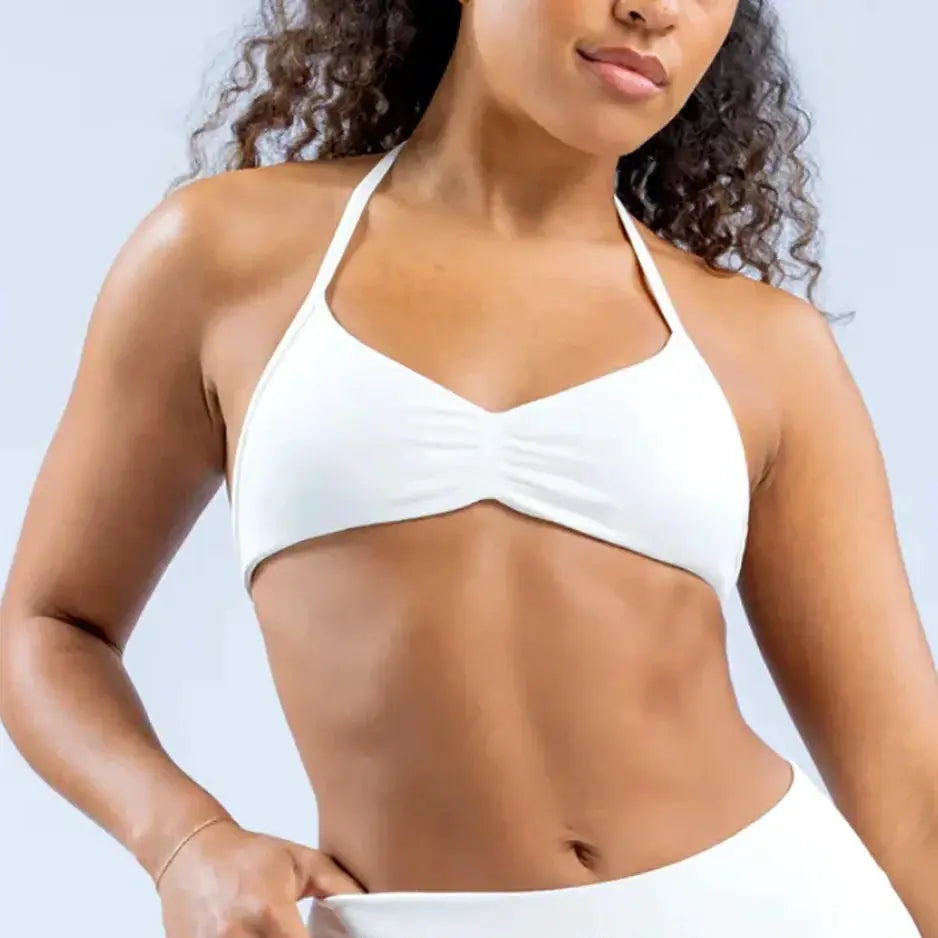 NCLAGEN High Support Seamless Strappy Sports Bra For Women