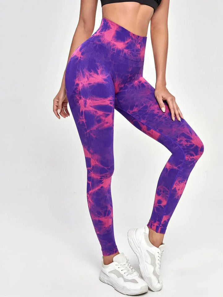 Tie Dye High Waist Seamless Leggings For Women Yoga 2023