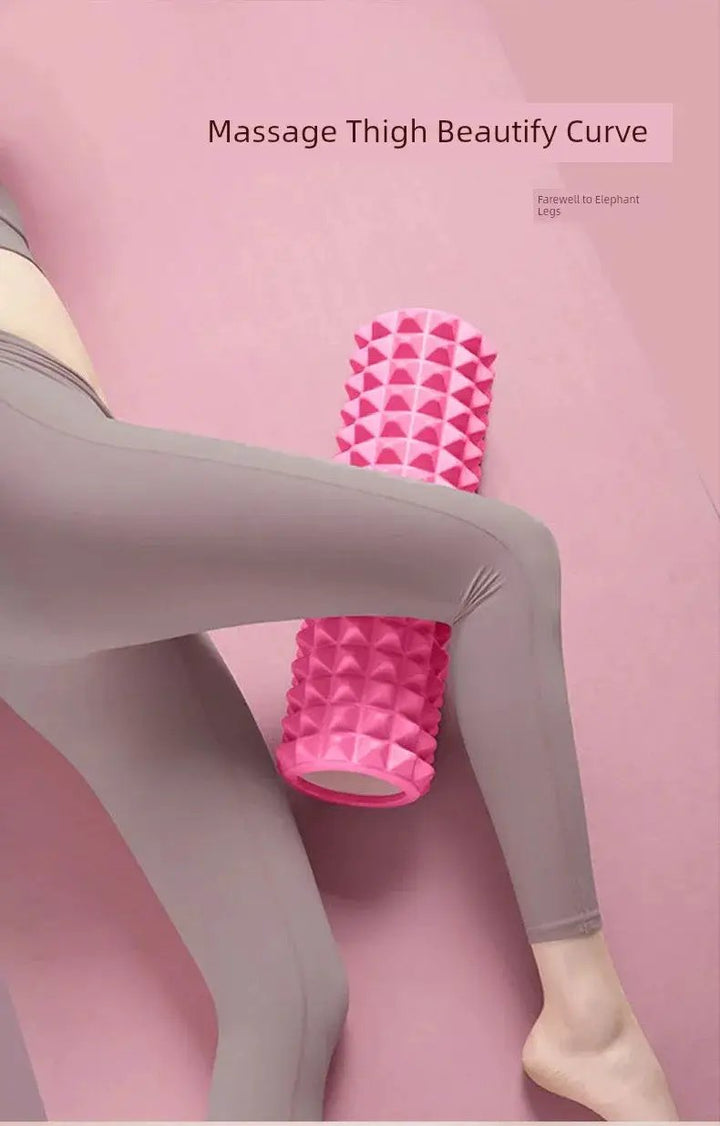 Foam Roller Spiked Massage Roller for Muscle Recovery - OurLum.com
