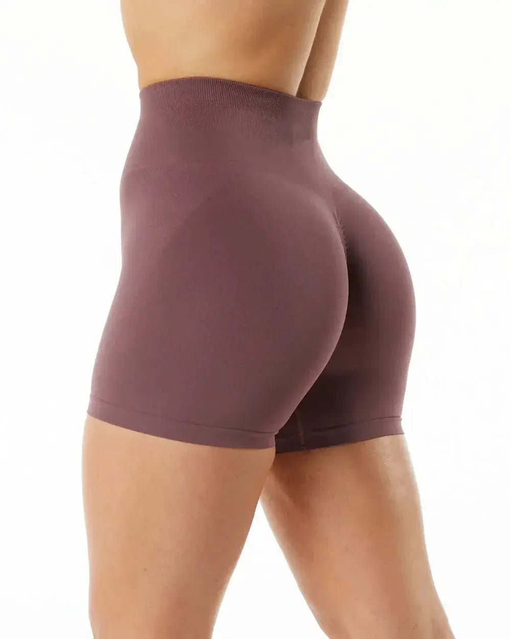 High Waist Scrunch Butt Seamless Yoga Shorts For Women