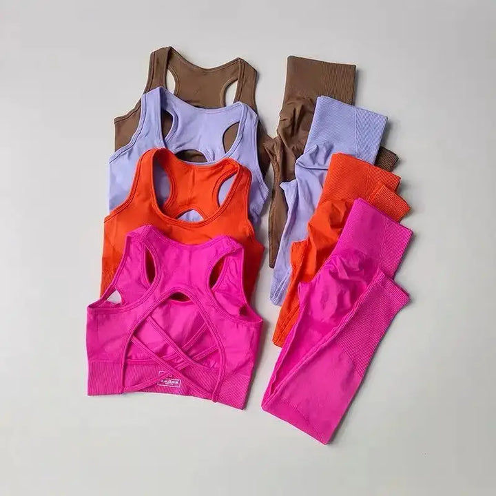 2PCS Sports Bra Women&
