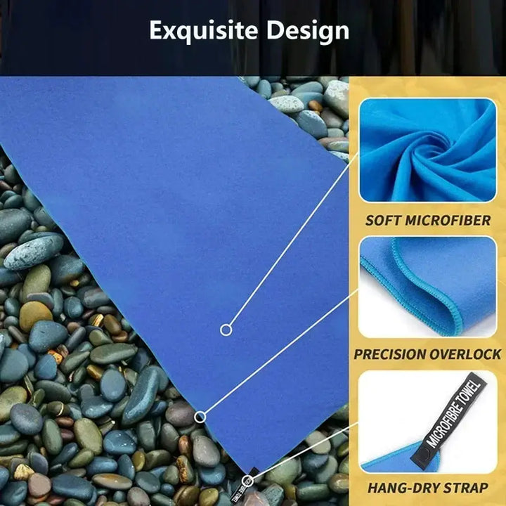 Ultra Absorbent Quick Dry Microfiber Towel for Sports