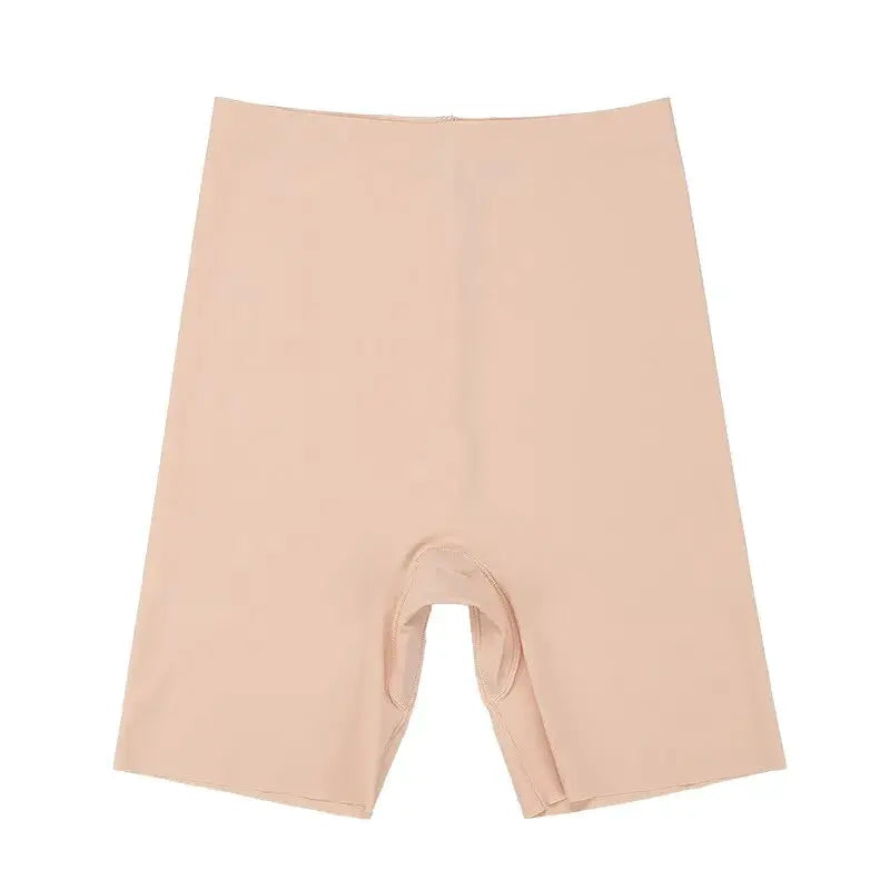 Flarixa Seamless High Waist Shorts Panties For Women Tummy Control Hip Lift Ice Silk Safety Pants Underwear Boyshorts Boxer