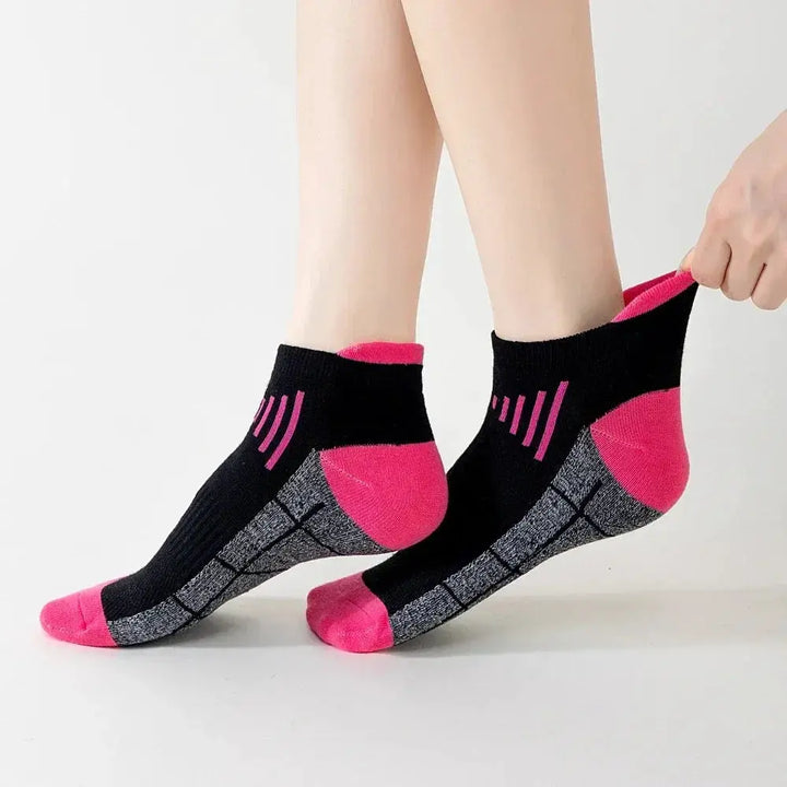 Unisex Organic Cotton Ankle Socks Breathable Sports Casual