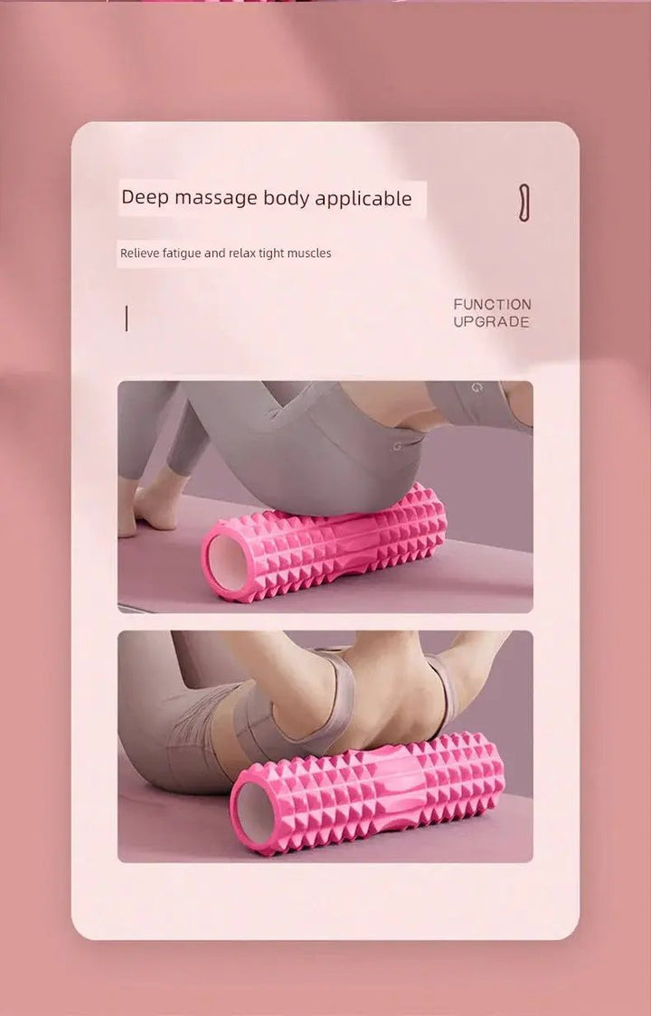 Foam Roller Spiked Massage Roller for Muscle Recovery - OurLum.com