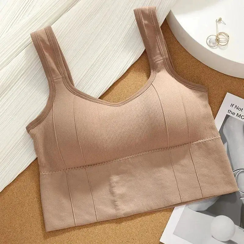 Seamless Shockproof Yoga Bra For Women Breathable Crop Top - OurLum.com