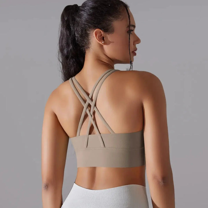 Womens High Stretch Yoga Bra Tank Top For Gym Use Daily
