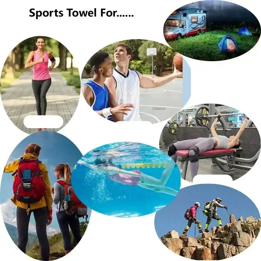 Ultra Absorbent Quick Dry Microfiber Towel for Sports