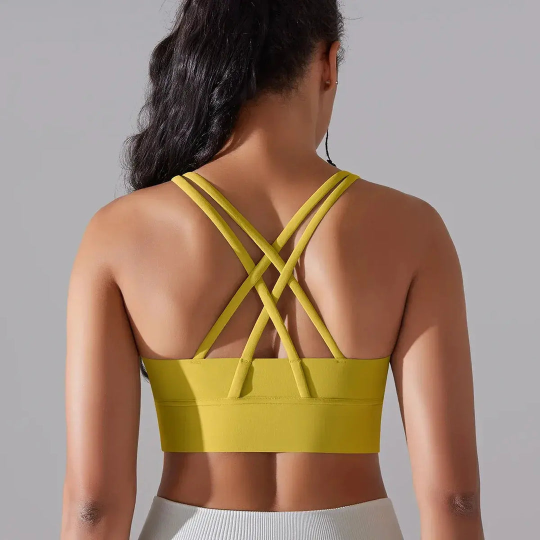 Womens High Stretch Yoga Bra Tank Top For Gym Use Daily