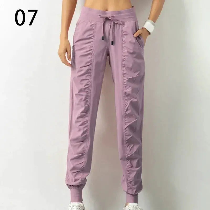 Women Sweatpants Drawstring Joggers for Running and Sport