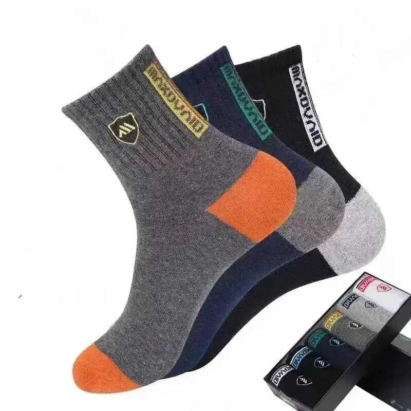 Lightweight Breathable Sports Socks 5 Pairs For Comfort