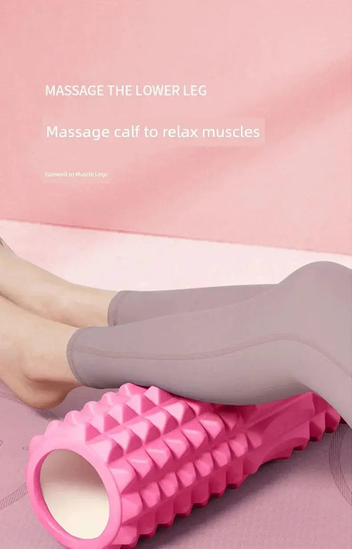 Foam Roller Spiked Massage Roller for Muscle Recovery - OurLum.com