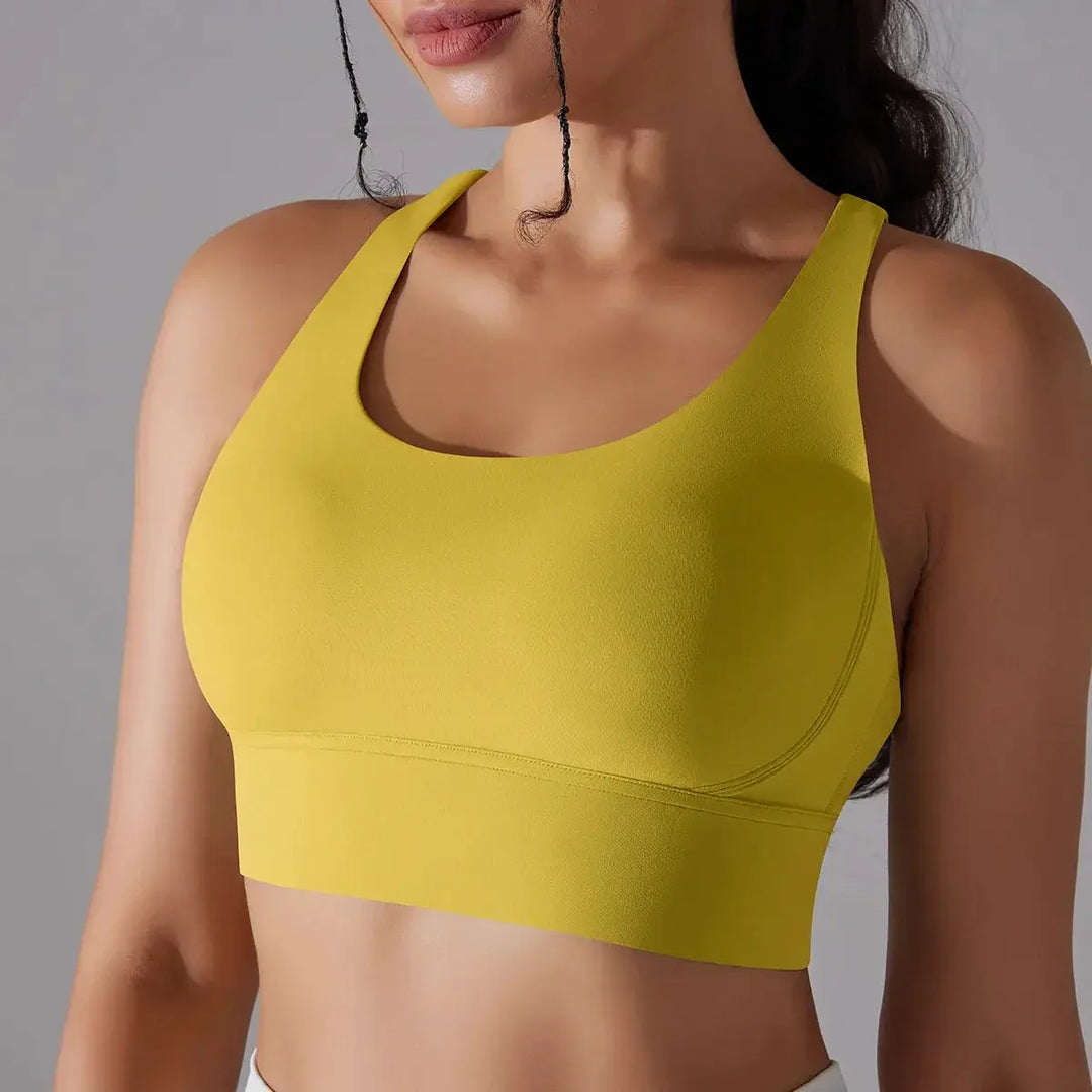 Womens High Stretch Yoga Bra Tank Top For Gym Use Daily
