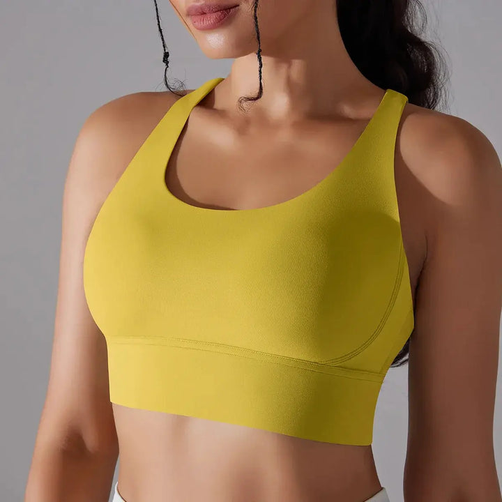 Womens High Stretch Yoga Bra Tank Top For Gym Use Daily