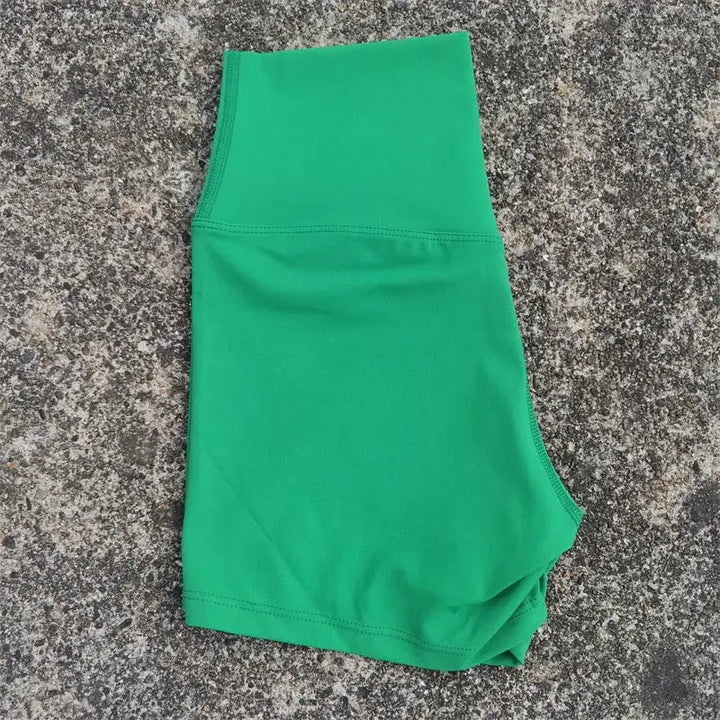 Women Fitness Sport Short High Waist Gym Leisure Yoga Short Legging Soft Tight Athletic Squatting Proof Comprehensive Training
