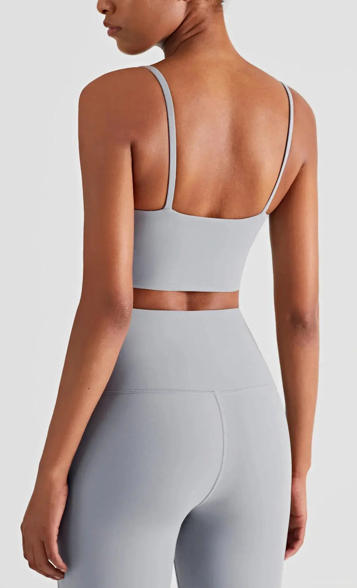 High Stretch Yoga Tank Tops With Suspenders For Women
