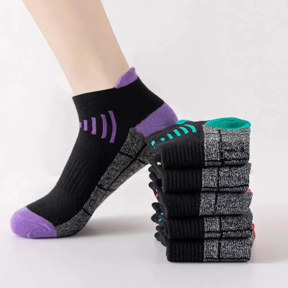 Unisex Organic Cotton Ankle Socks Breathable Sports Casual