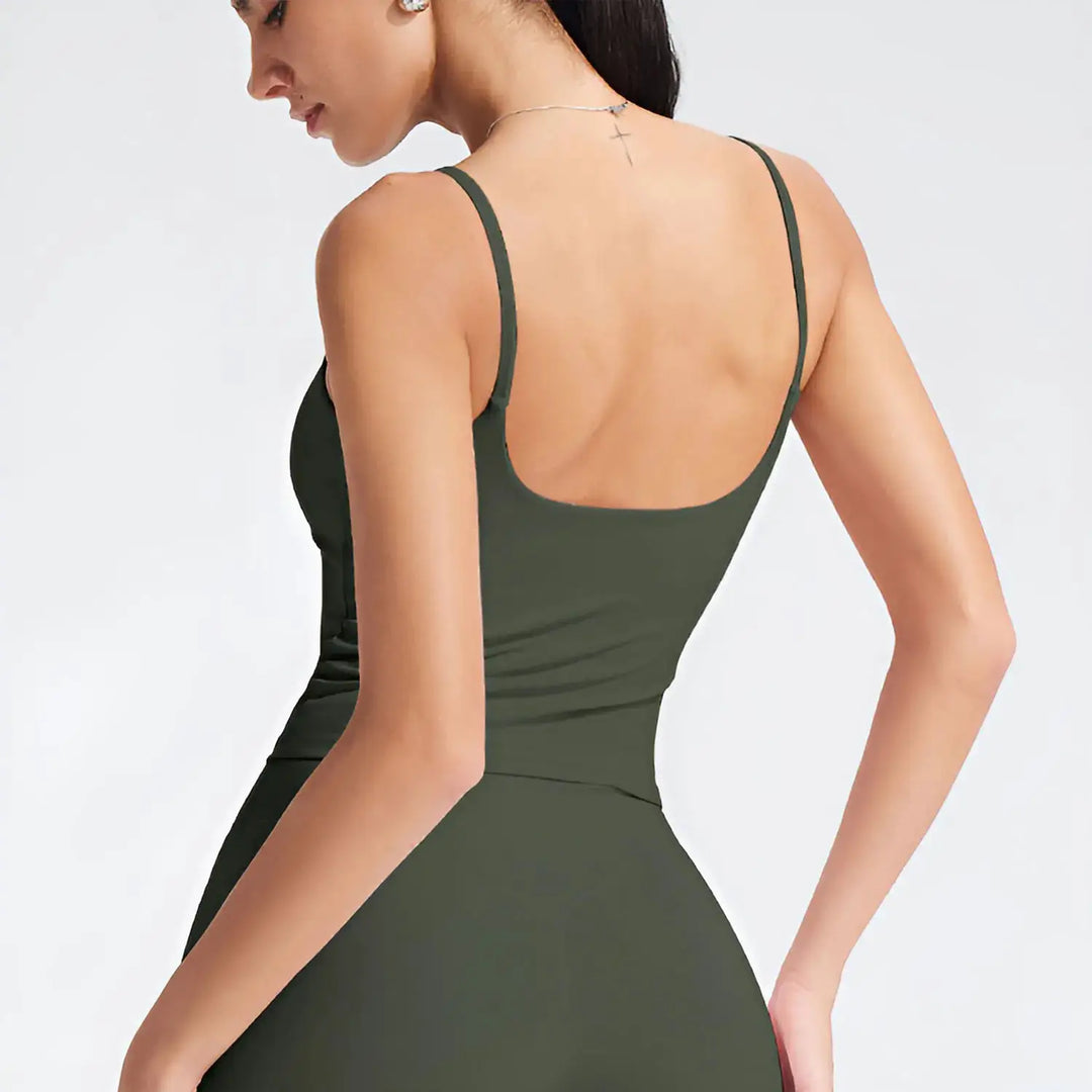 NCLAGEN GYM Tank Top With Built-In Bra Women&