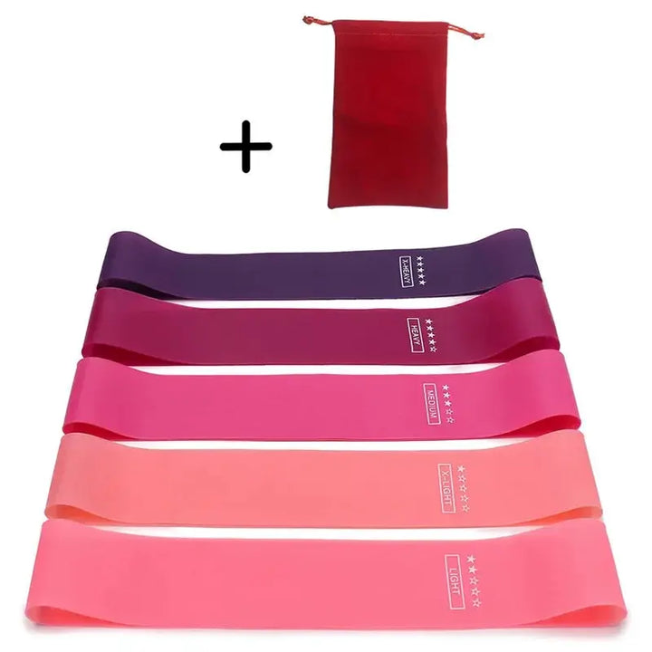 Versatile Elastic Resistance Bands for Women Hips and Squats