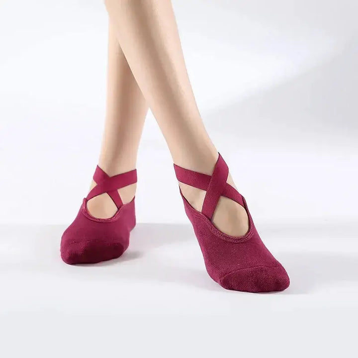 Non Slip Cotton Yoga Socks For Women For Pilates And Dance