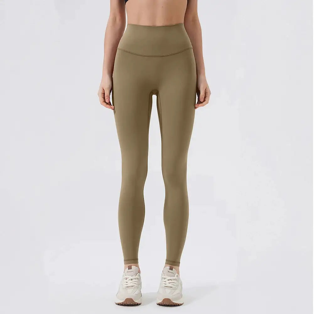 Women Back Waist Pocket High Waist Yoga Legging Women Sport Cropped Pants Butter Athletic Gym Comprehensive Training Jog