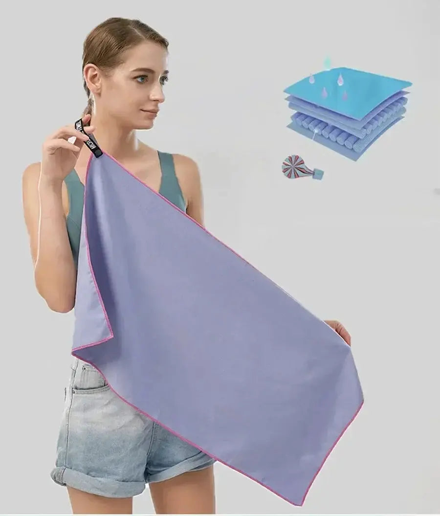 Ultra Absorbent Quick Dry Microfiber Towel for Sports