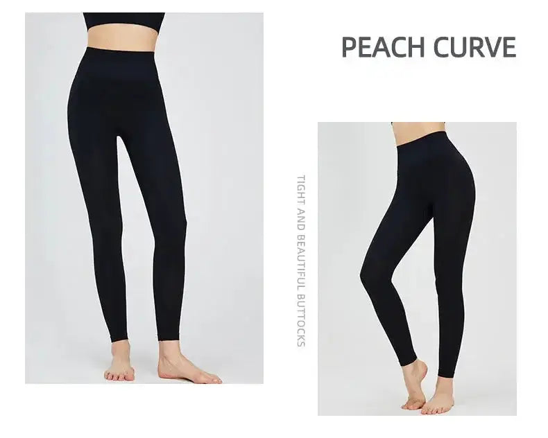 Nude Yoga Pants Women High Waist Seamless Hip Lifting