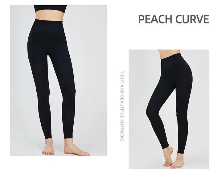 Nude Yoga Pants Women High Waist Seamless Hip Lifting