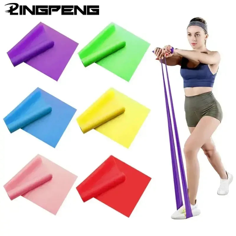 Home Fitness Resistance Bands For Yoga And Pilates