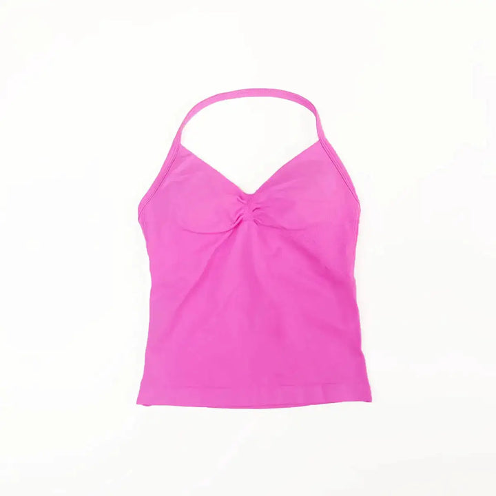 NCLAGEN Impact Longline Strappy Top Sports Yoga Vest Women&